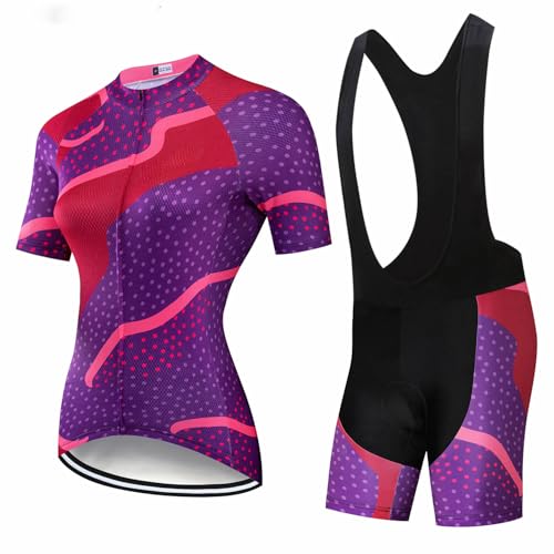 Vêtements de cyclisme d'été femme haut de gamme et maillot technique aéré