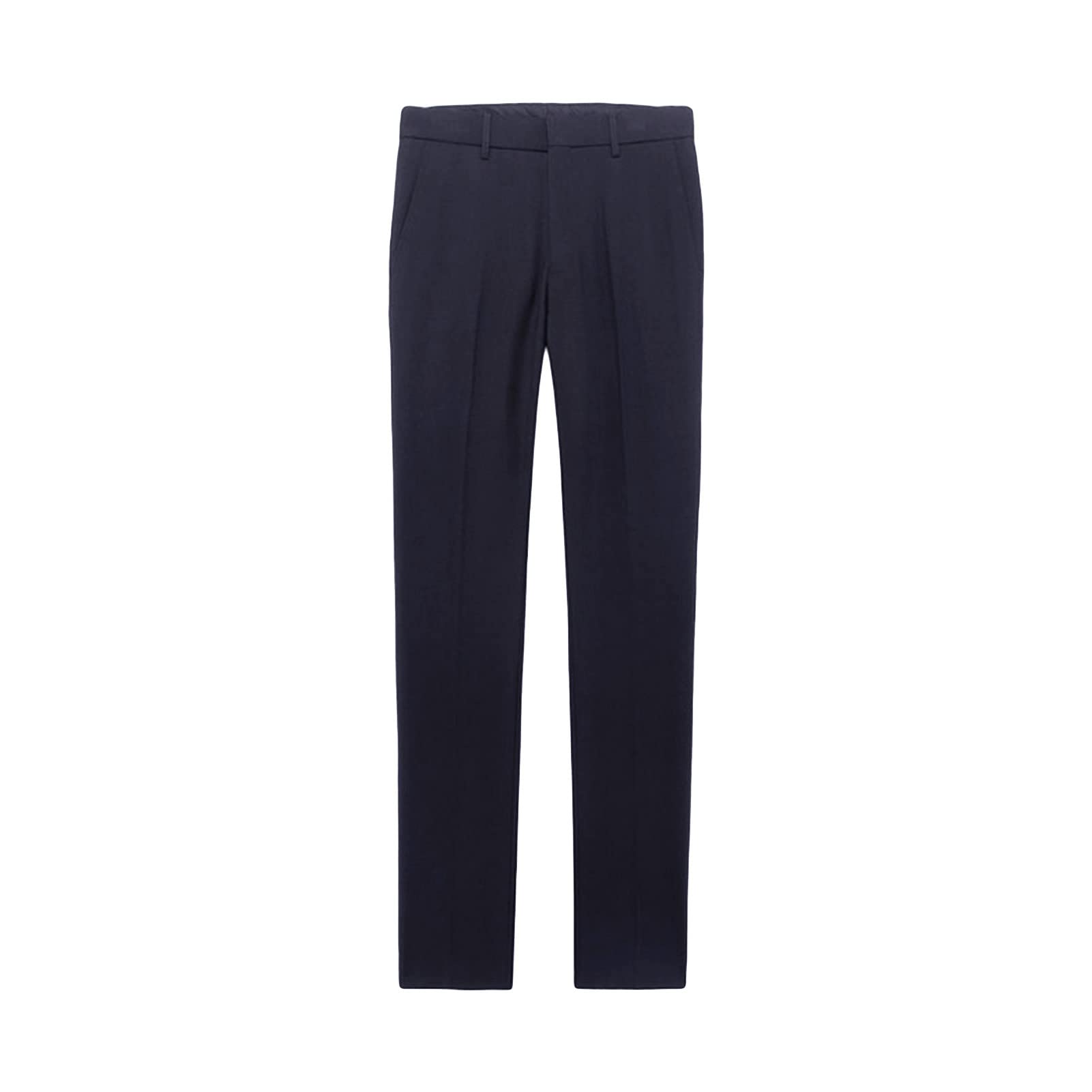 Maiyifu-GJ Mens Slim Fit Dress Pant Solid Color Summer Casual Straight Leg Suit Pant Lightweight Business Comfort Trousers