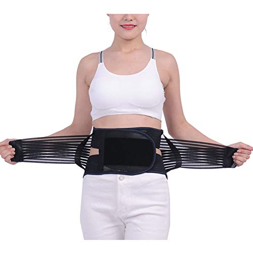 WCX Faja Lumbar Faja Abdominal Corrector Postural de Espalda con Estabilizadores Ayuda...