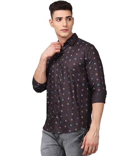 Image of Fabulous Multi Colored Printed Cotton Casual Shirt for Men by Trybuy Premium