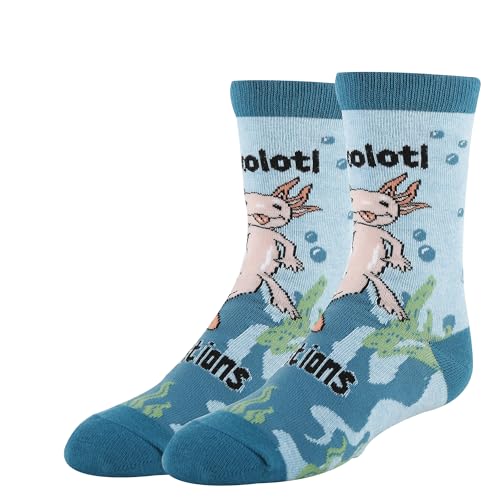 Image of ooohyeah Kid's Novelty Cute Animals Crew Socks, Funny Crazy Silly Cool Casual Dress Socks for Boy and Girl, Size 1-5