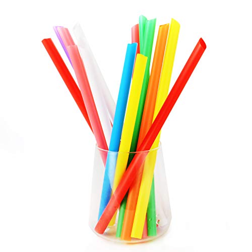 Pitillos Jumbo Plásticos Multicolor 100 Piezas miniatura 3