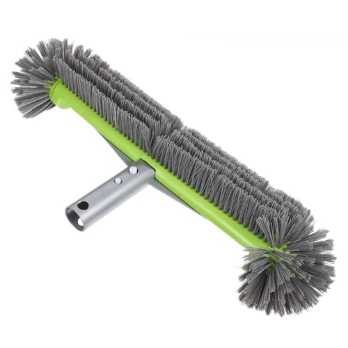 OFFSCH Multi-Surface Pool Cleaning Brush Round End Brush Head for Walls Tiles Floors Inground Pools