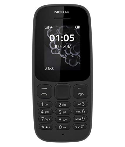 Nokia 105 DS - 8 MB, 2G, Black
