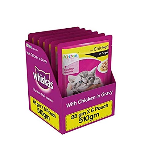 whiskas Babys Wet Cat Food, Chicken in Gravy for Kittens, 85 g - Pack of 6 (B07HWHJR2V) Amazon Price History, Amazon Price Tracker
