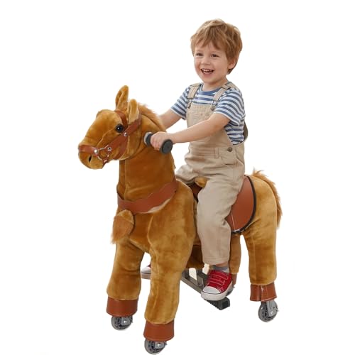 Stehpferd auf Rollen, Spielpferd zum Reiten und Draufsitzen...