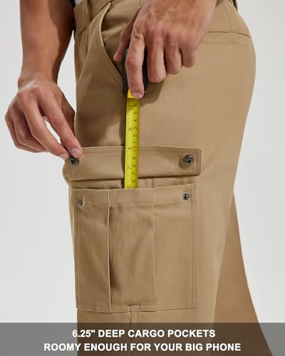 Image of Men's Cargo Pants Stretch Work Pants