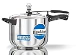 Hawkins 5 Litre Pressure Cooker, Stainless Steel Cooker, Induction Cooker, Silver (HSS50)