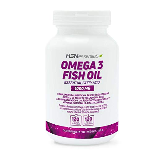 HSN Essentials - OMEGA-3 ACEITE PESCADO - 120 perlas
