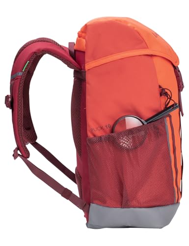 VAUDE Kinderrucksack Jungen & Mädchen Puck, hotchili, Einheitsgröße – Ansicht 4