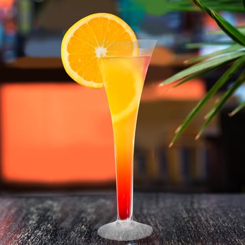Copa de cóctel martini transparente con diseño de copa alta de 290 ml 8