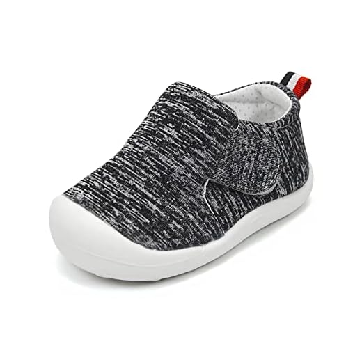 OAISNIT Baby Boys Girls Sneakers Anti Slip Lightweight Soft Toddler First Walkers for Walking Running (3.5 Infant, A-Grey)