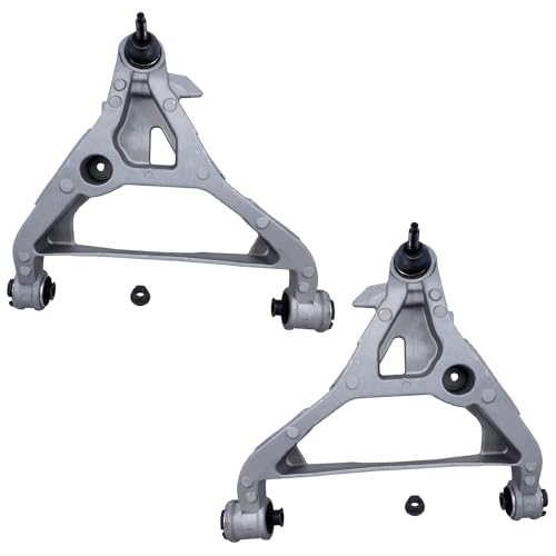 Image of Detroit Axle - 8pc Front End Kit for 2004 2005 2006 Expedition Lincoln Navigator 4 Upper & Lower Control Arms 2 Sway Bar End Links 2 Outer Tie Rods Replacement [Standard Suspension]