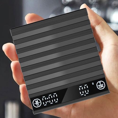 Pour Over Coffee Scale | Small Portable Coffee Weight Scale | Rechargeable High Accuracy Kitchen Espressos Weighing Gadgets for Bar Cafe Shop Travel Outdoor Home - Image 4