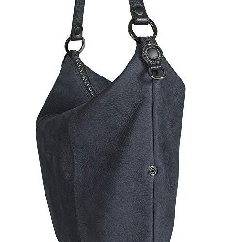 GABS Sofia L Nabuck Pelle Blu