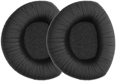 kwmobile Replacement Ear Pads Compatible with Sennheiser RS160 / RS170 / RS180 - Earpads Set for Headphones - Black