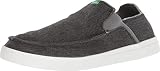 Sanuk Men's Pick Pocket Slip-On Sneaker, black, 11 M US