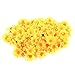 100PCS Artificial Gerbera Flower Artificial Daisy Flowers Heads for Party Wedding and DIY Crafts(Yellow)