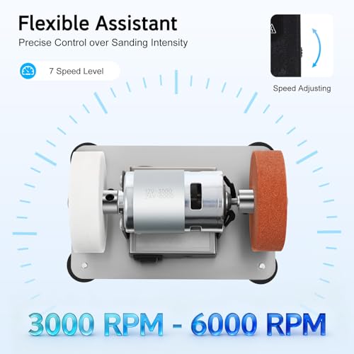 Yollsolom 96W Mini Bench Grinder