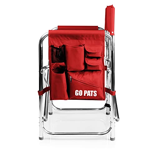 Image of Picnic TIME NFL Unisex-Adult NFL Sports Chair with Side Table, Beach Chair, Camp Chair for Adults