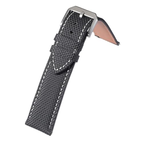 Bracelet de montre 22mm en toile marine pour un style chic et dynamique