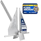 Five Oceans Traditional Danforth Style Fluke Hot Dipped Galvanized Anchor, 8 LB (3.62 KGS) FO-3940