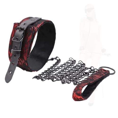 Collier en cuir Punk Rock gothique collier ras du cou chaîne réglable pour femmes