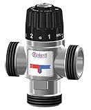 Válvula Mezcladora Termostática Puerto Medio Agua 30-65C 2,3m3/h 3/4" Male BSP