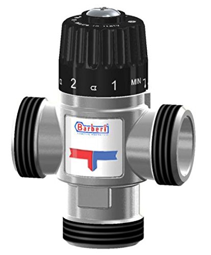 Caleffi 521 thermostatisch mengventiel 15mm 30-50°C 1,50kv (m3/h