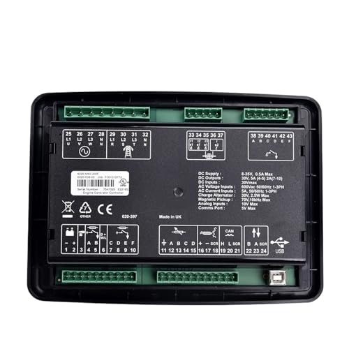 Controlador DSE6020 módulo AMF para generador diésel 4