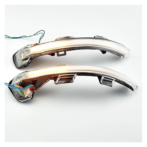 Clignotant séquentiel VW Passat B8 défilement LED Crystal White 2 pces