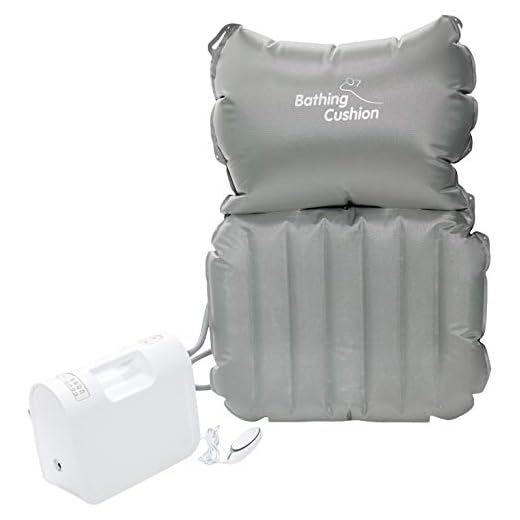 NRS Healthcare Inflating Mangar Bathing Cushion M18217 - Lift and Lower into Bath(Eligible for VAT relief in the UK)