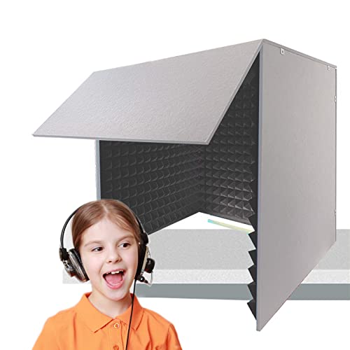 Ameerr Modelo 5223395 Paneles de Espuma Acústica, Cabina Portátil Aislante de Sonido 80x80x80cm miniatura 1