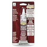 Aleene's Quick Dry Fabric Fusion, Fast-Drying Permanent Fabric Glue, Stong Bond Dries Soft and Clear in Minutes, 1.5 fl oz