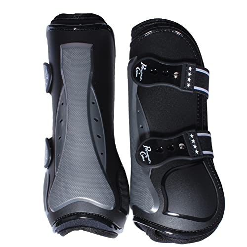 Professional's Choice Pro Performance Show Jump Boots | Front Pair | Black | Universal Size