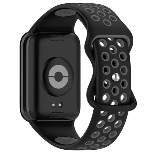 Correa de silicona compatible Xiaomi Band 9 Pro y Redmi Watch miniatura 1