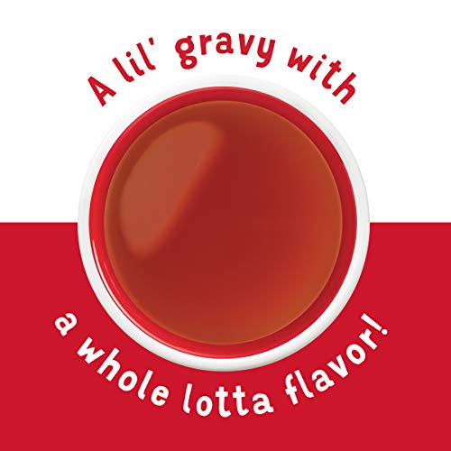 Purina Friskies Lil' Gravies Roast Beef Flavor Cat Food Complement Lickable Cat Treats - (16) 1.55 Oz. Pouches #TOP2