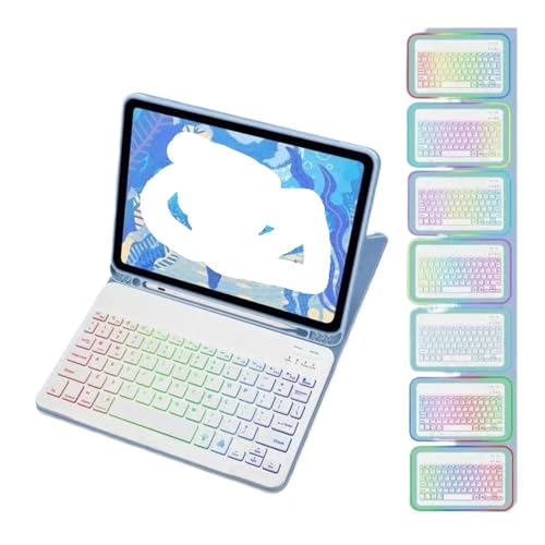 Funda blanda de cuero YSJX para iPad Pro 11 evita caídas y guarda el lápiz