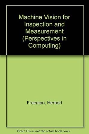 Machine Vision for Inspection and Measurement book cover