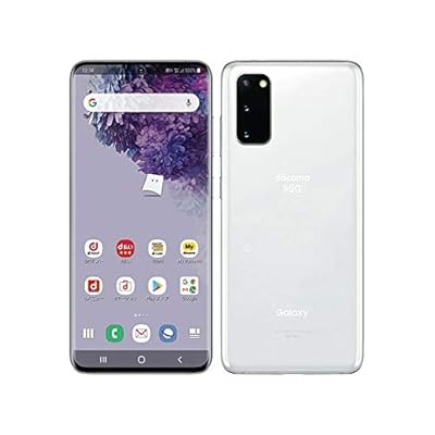 SAMSUNG - Galaxy S20 5G SC-51A Samsung Galaxy S20 5G SC-51A Docomo Only 128GB Cloud White A