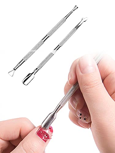 Nagelhautschieber Löffel Set Edelstahl Nagelreiniger Dead Skin Remover Maniküre Werkzeug Nagel Gel Polnisch Remover… – Bild 3