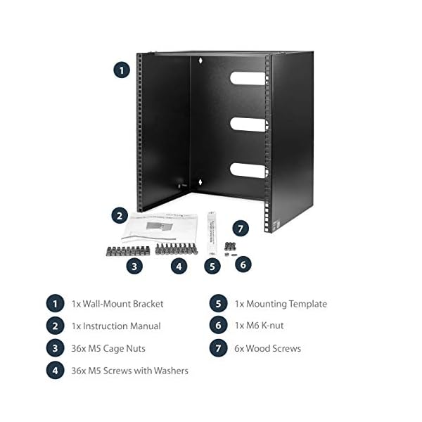 StarTech.com Wall Mount Patch Panel Bracket - Image 8