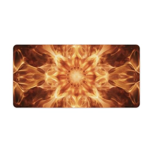 Mouse Pad Gaming Diseño Llama 60x30 cm Antideslizante