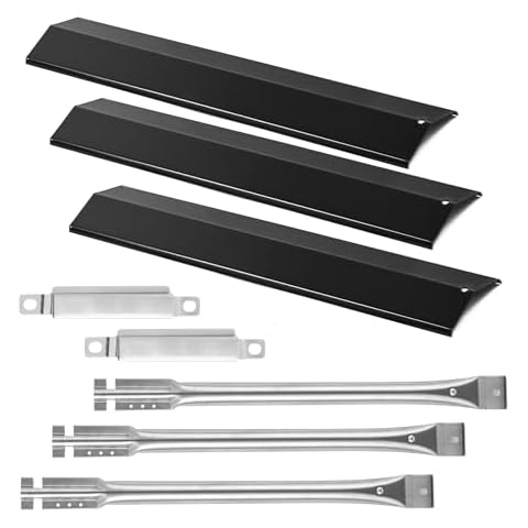 15202029 Heat Deflector Grill Replacement Parts for Oklahoma Joes Grill Parts 3 Burner 1767054 12201767 15202029 16202046 18202083 1767017 Longhorn Combo Charcoal Smoker Heat Tent Gas Grill Burner Cover