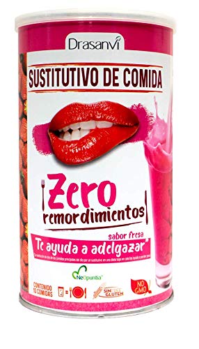 Drasanvi Batido Sustitutivo Fresa 520G Zero Remordimientos 520 G