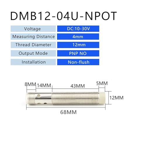 Capteur de proximité inductif 6-36V encastré M12 CC - 3