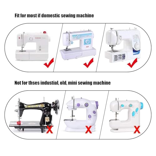 Kit de 11 Piezas de Prensatelas Multiusos para Máquina de Coser miniatura 7