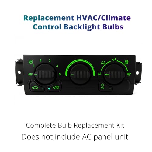 Kit de luces LED para tablero y control clima Silverado 99-02 miniatura 5