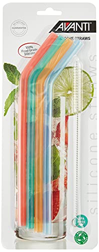 kitchen silicone straw