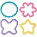 Wilton 2311-1337 4-Piece Comfort Grip Cookie Cutter Set, Assorted